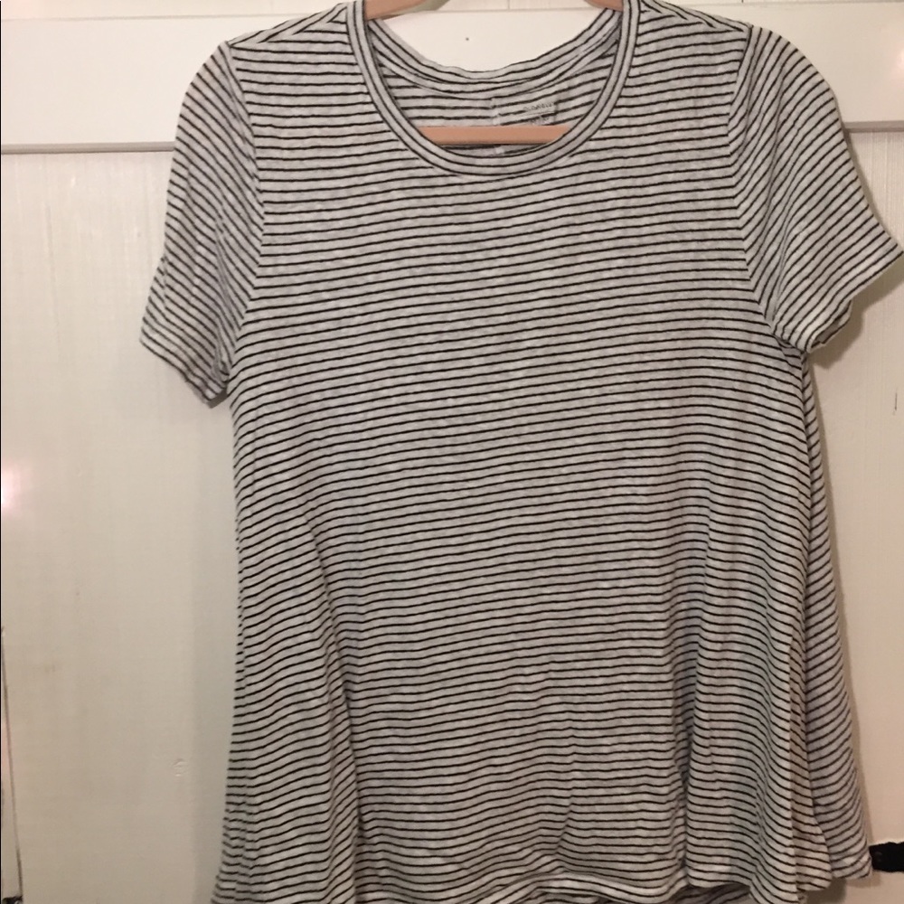 Flowy striped top